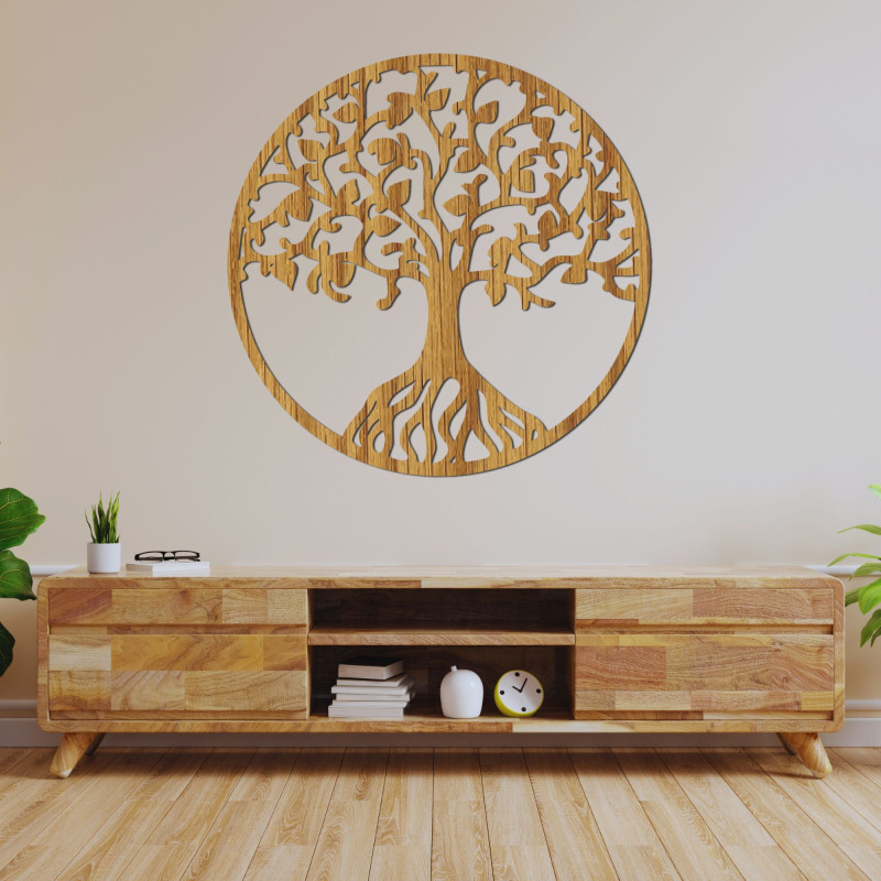 Wooden wall decoration tree of life - ETERNA