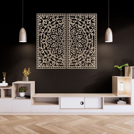 Wooden Mandala Wall Decoration – A Timeless Design with Deep Meaning
