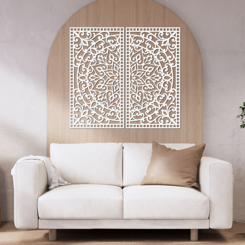 Wooden Mandala Wall Decoration – A Timeless Design with Deep Meaning