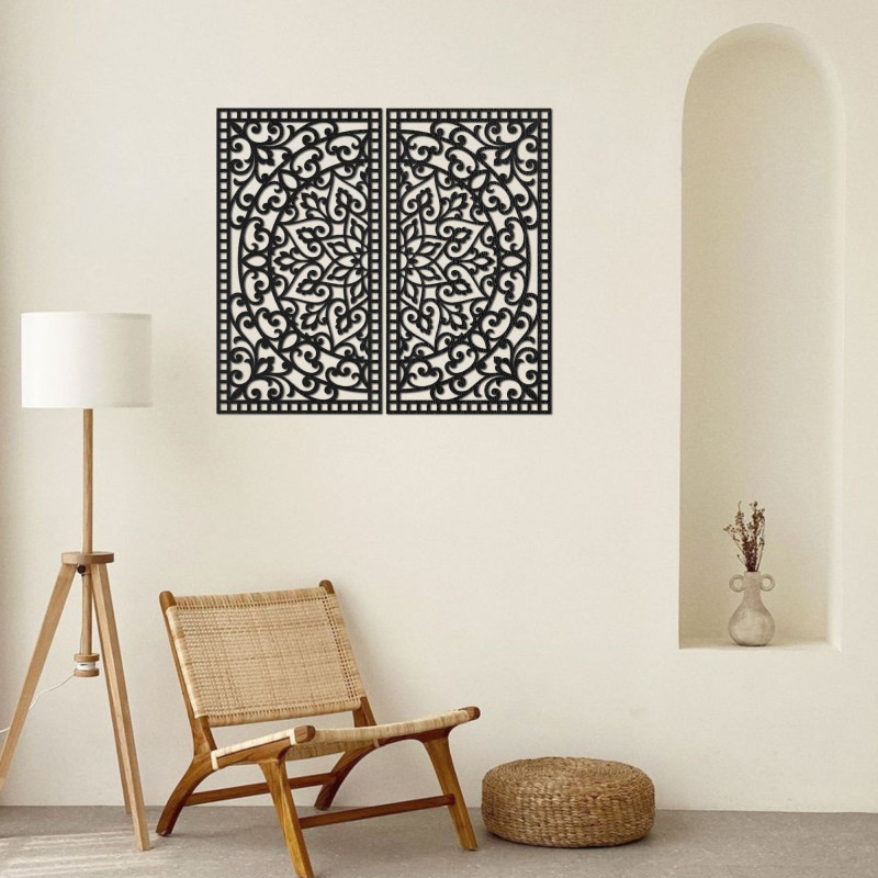 Wooden Mandala Wall Decoration – A Timeless Design with Deep Meaning