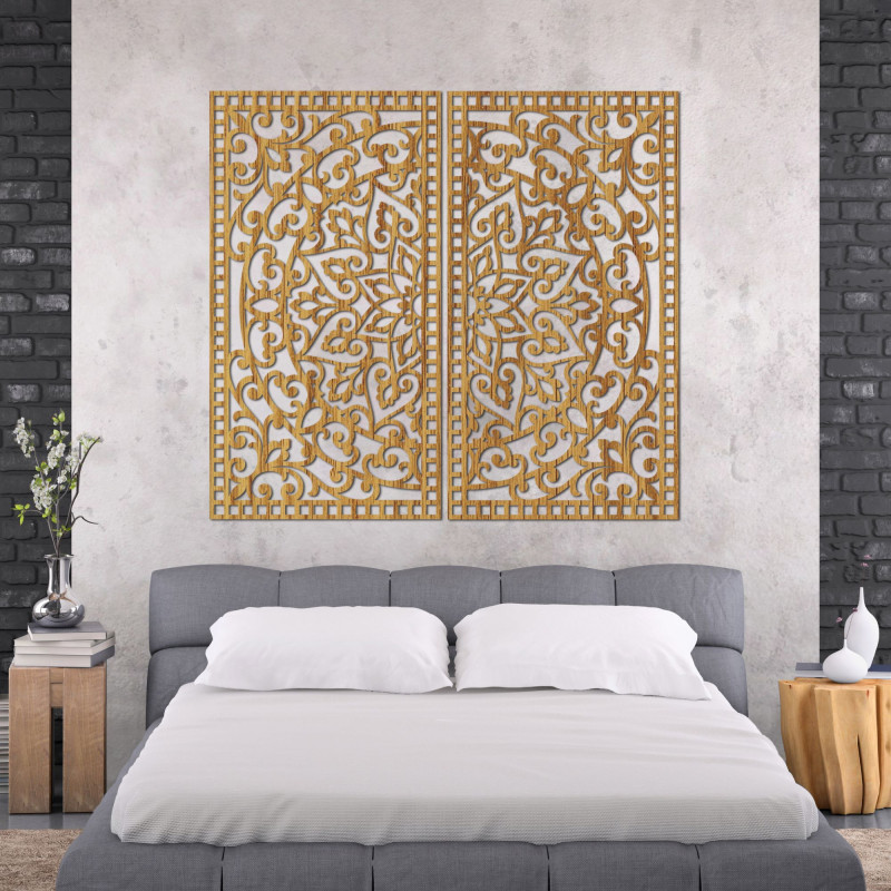 Wooden Mandala Wall Decoration – A Timeless Design with Deep Meaning