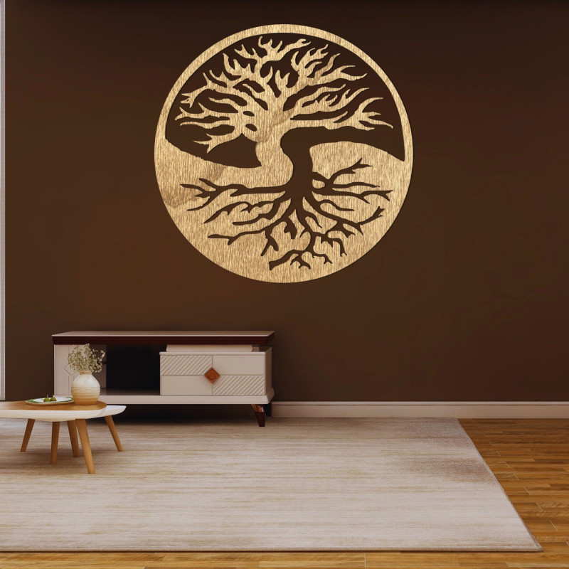 Wooden wall decoration tree of life - DUALITA