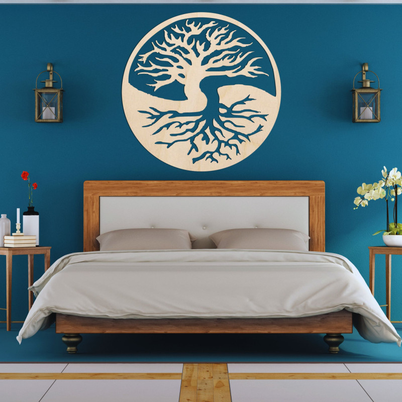 Wooden wall decoration tree of life - DUALITA