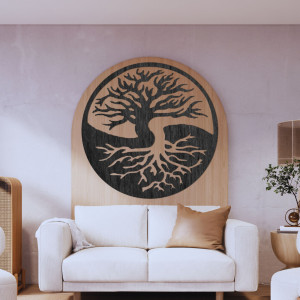 Wooden wall decoration tree of life - DUALITA