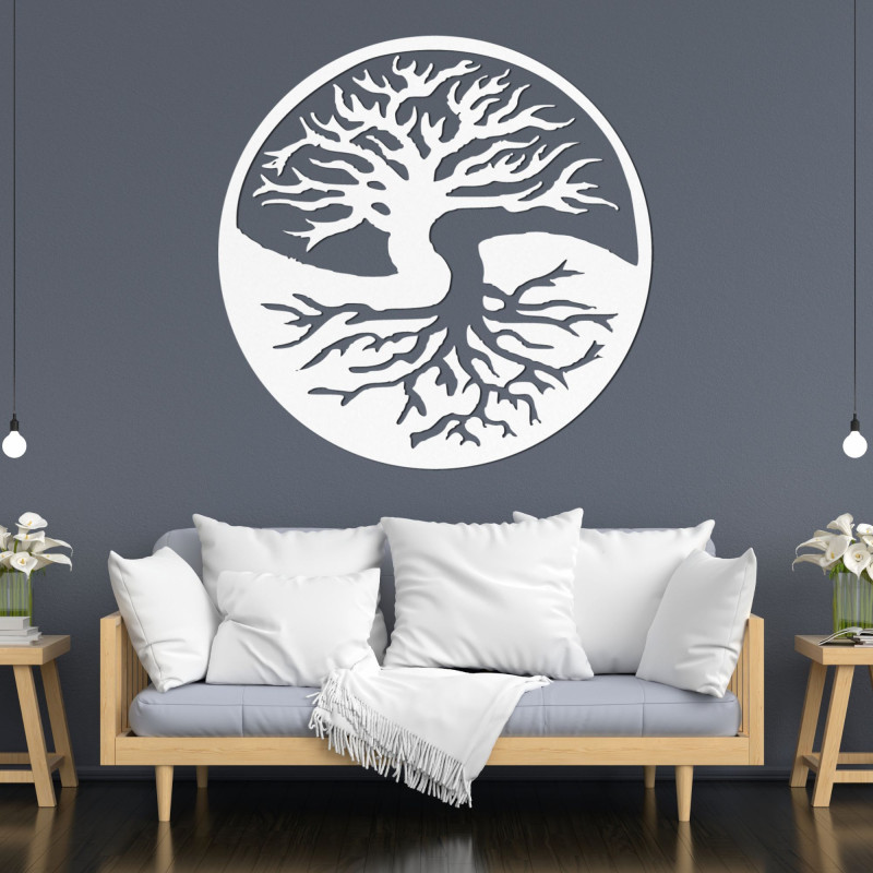 Carved wall painting tree of life - CONCORDIA