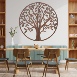 Wooden wall painting tree of life - LIGNUM
