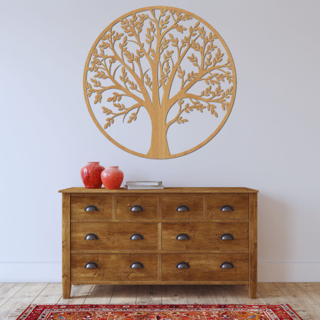 Black Tree of Life Wall Decoration for Living Room