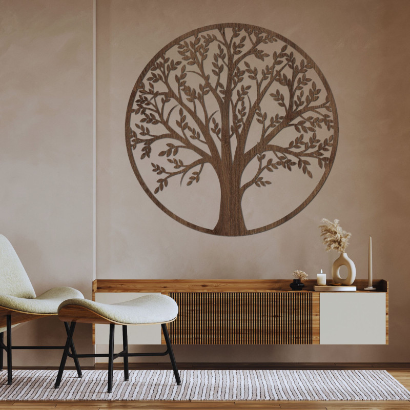 Wooden wall picture tree of life - LIGNUM