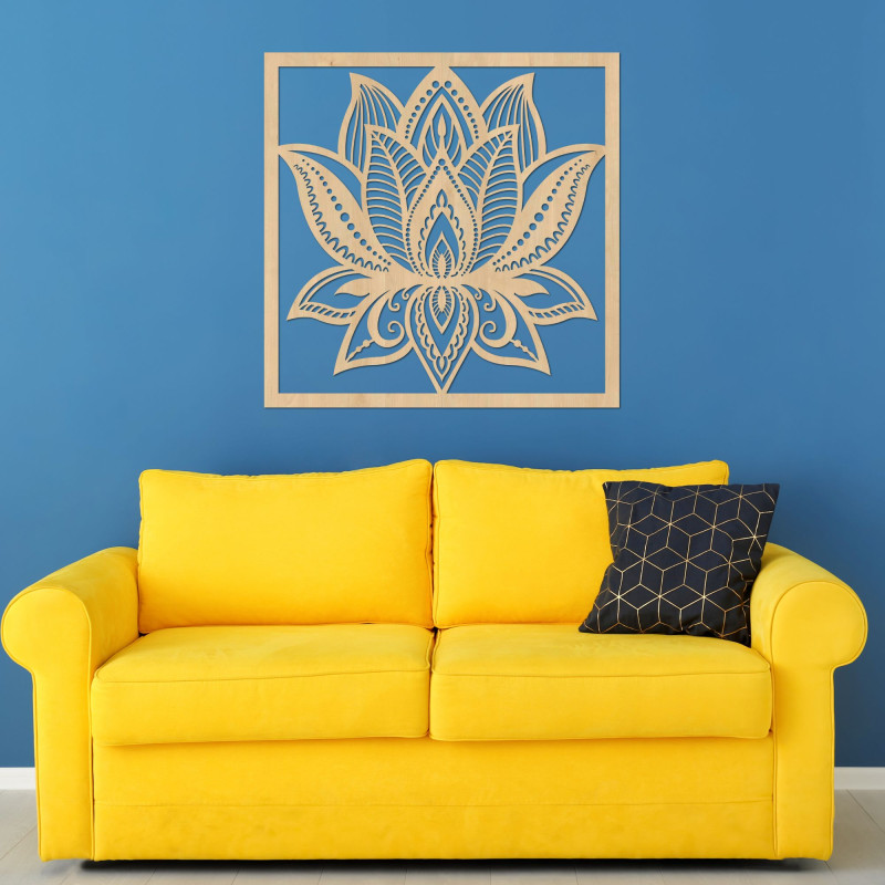 Wall decoration lotus of purity -ALDEXARIA