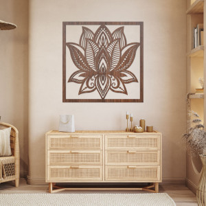 Wall decoration lotus of purity -ALDEXARIA