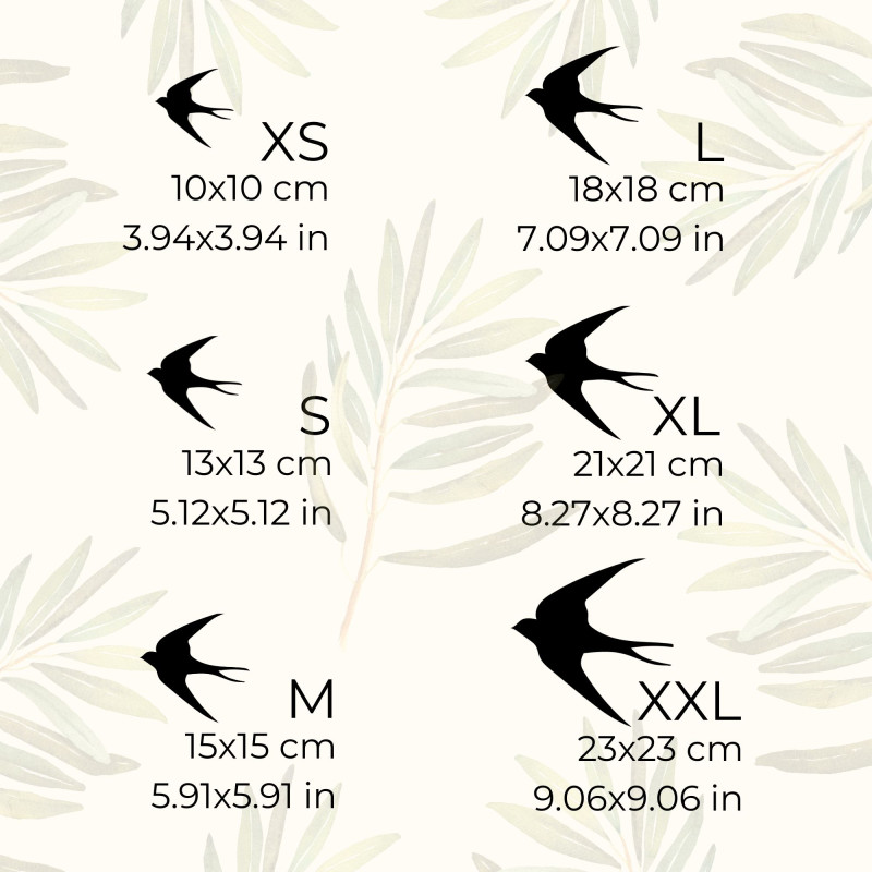 Swallow Wall Decor, Wooden Flying Birds,...