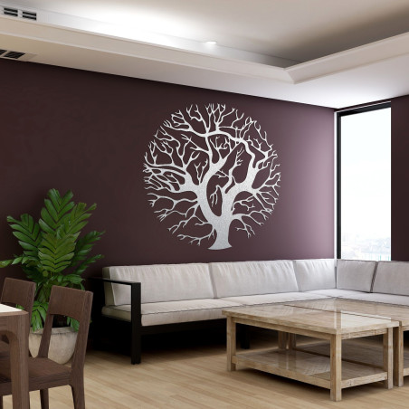Wooden picture Tree of Life on the wall for a modern interior
