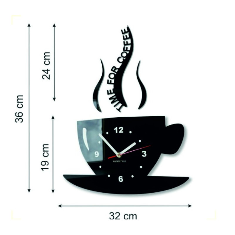 We make wall clocks for your living room or office. X-momo