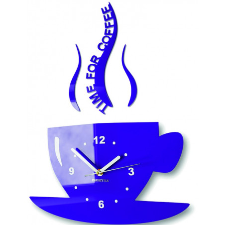 Modern wall clock made of plexiglass. Trendy wall clock as a gift. X-momo clock. PMMA Modern wall clock made of plexiglass. Trendy wall clock as a gift. X-momo clock. PMMA