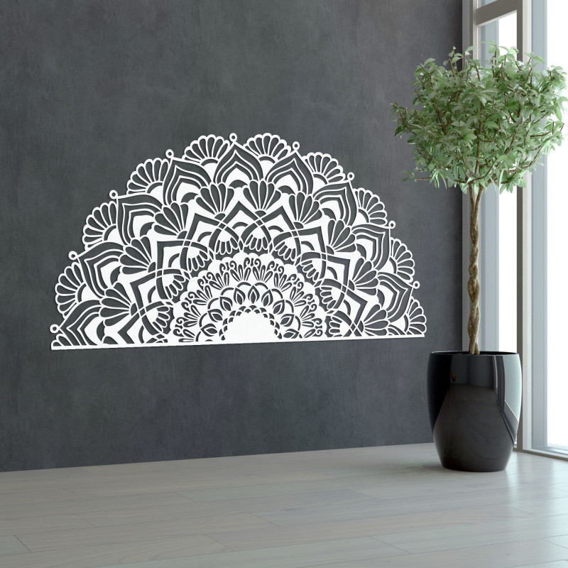 Wooden mandala on the wall: bring modern harmony into your home