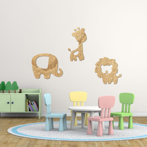Wooden animals for the room - ZOOTRO 2