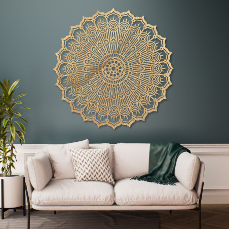 Healing mandala on the wall - Elegant decoration for your interior | LEER