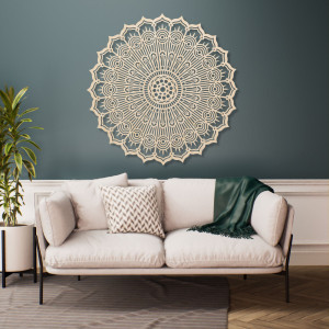 Healing mandala on the wall - Elegant decoration for your... 2