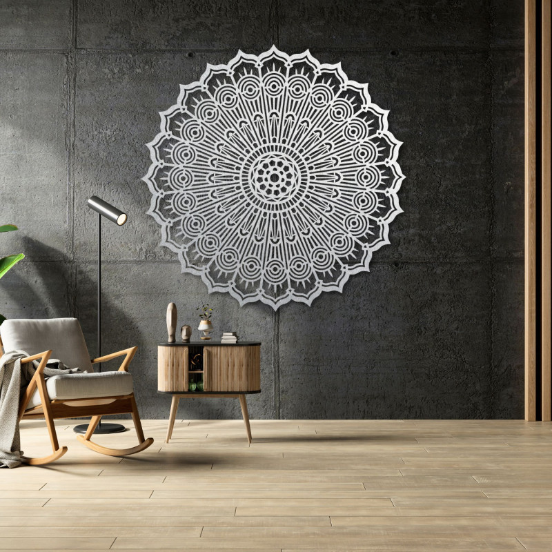 Healing mandala on the wall - Elegant...