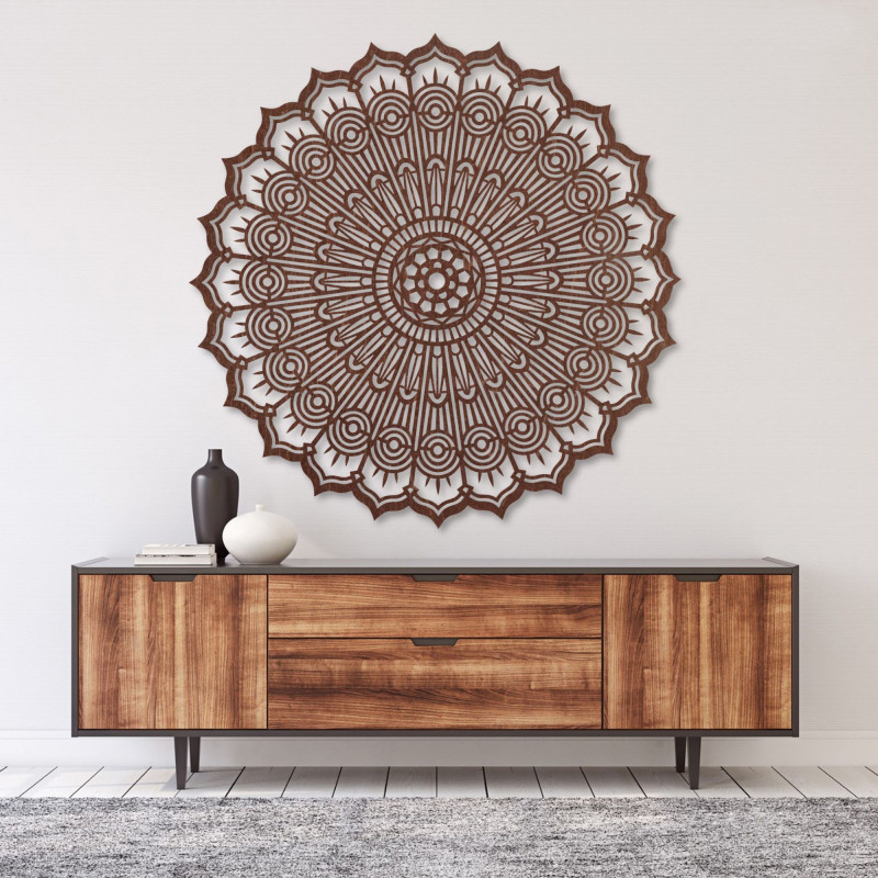 Healing mandala on the wall - Elegant...