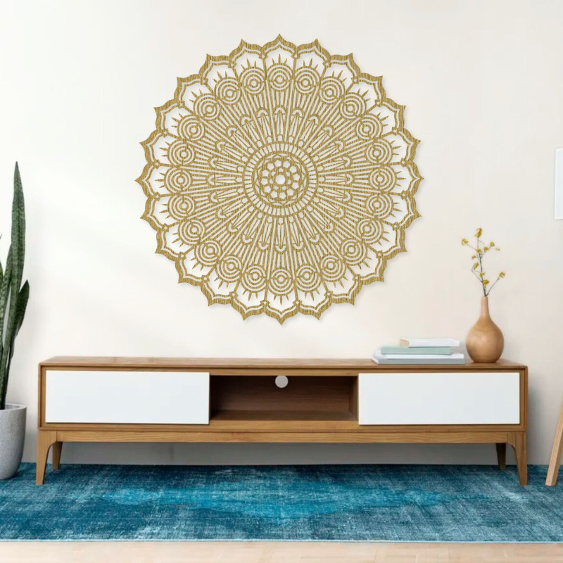 Healing mandala on the wall - Elegant...