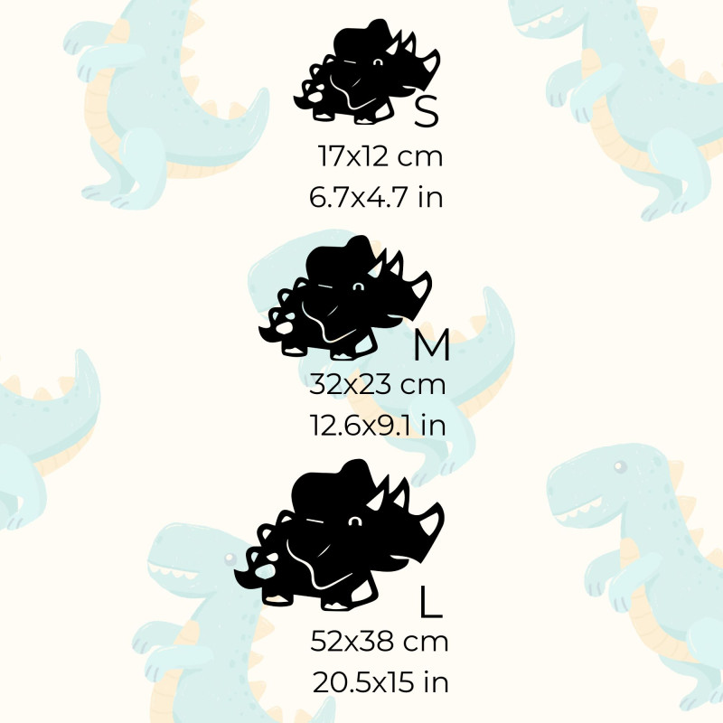 Wooden picture for children's room dinosaurs -...