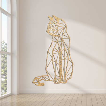 Geometric image of a cat - CILLAL