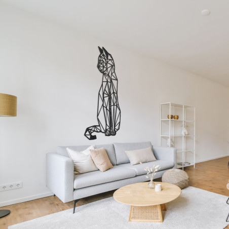 Geometric image of a cat - CILLAL