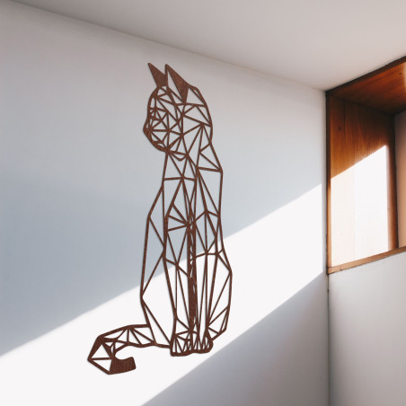 Geometric image of a cat - CILLAL