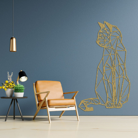 Geometric image of a cat - CILLAL