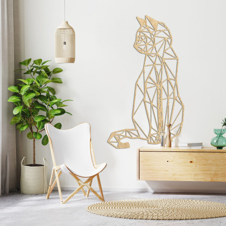 Geometric image of a cat - CILLAL