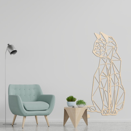 Geometric image of a cat - CILLAL