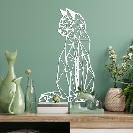 Geometric image of a cat - CILLAL