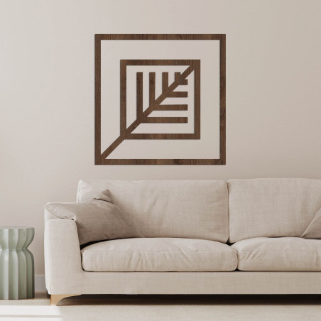 Geometric image of a leaf - LEARD