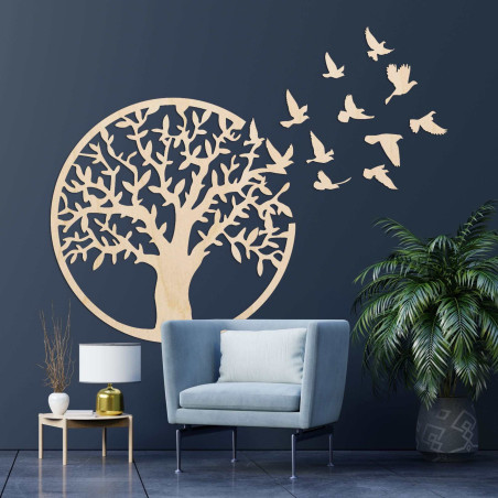 image tree of life flying birds