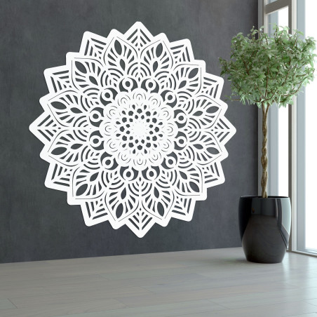 Wooden wall decoration mandala in the shape of the sun - IGNEUS Wooden wall decoration mandala in the shape of the sun - IGNEUS