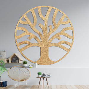 Elegant wooden wall decoration tree of life - SILVA 2
