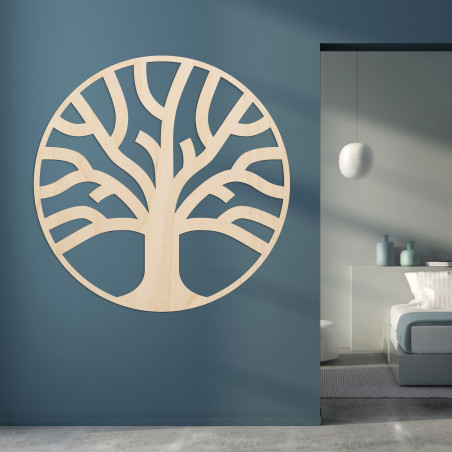 Elegant wooden wall decoration tree of life - SILVA Elegant wooden wall decoration tree of life - SILVA