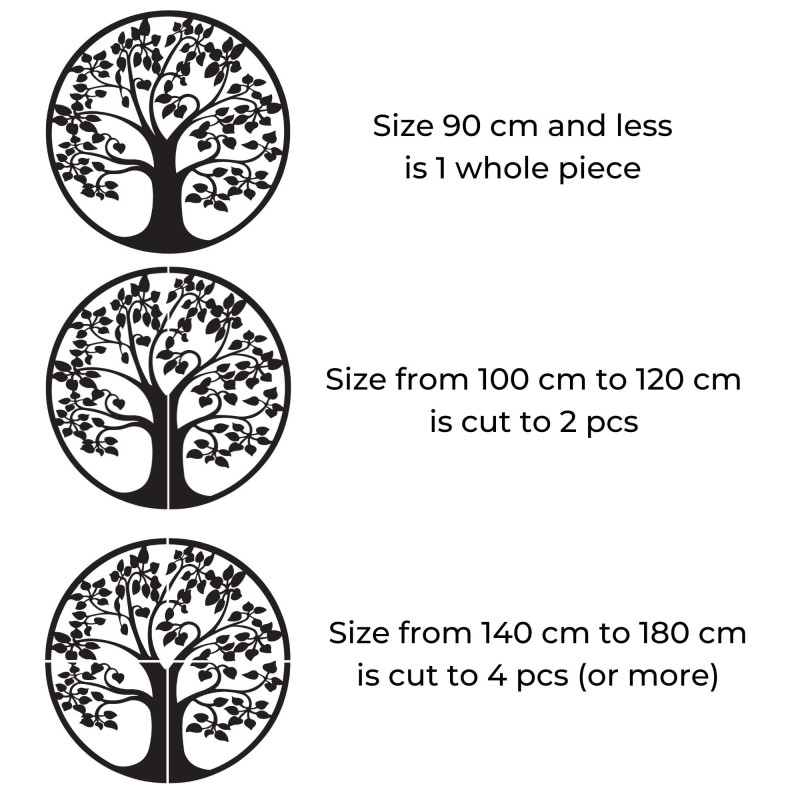 Wood decoration tree of life - MAKJAK