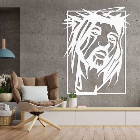 Wooden wall painting Jesus Christ - FAITHO