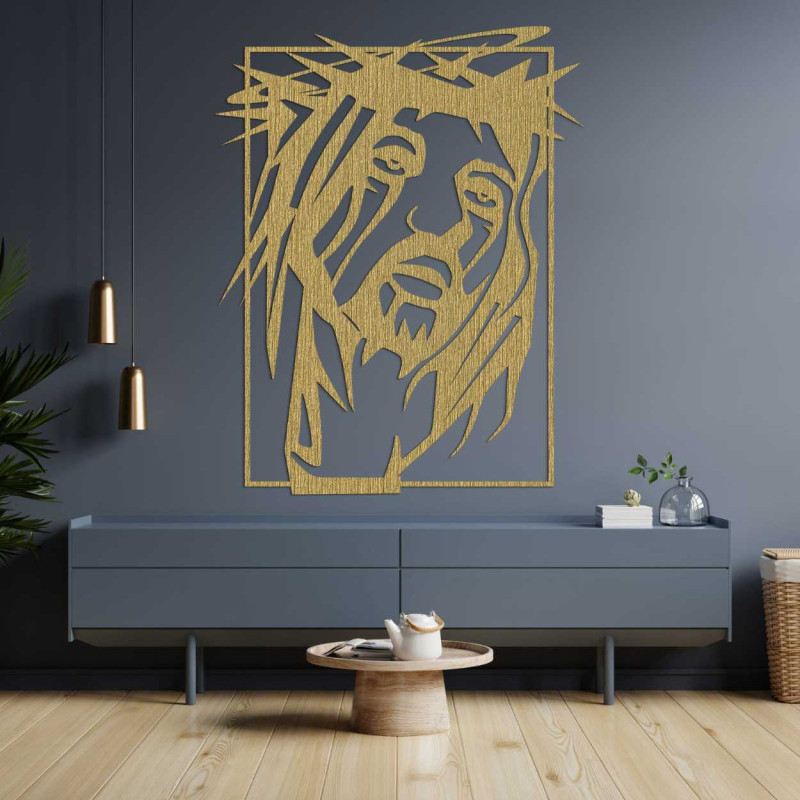 Wood decoration Jesus Christ - FEIGHTO