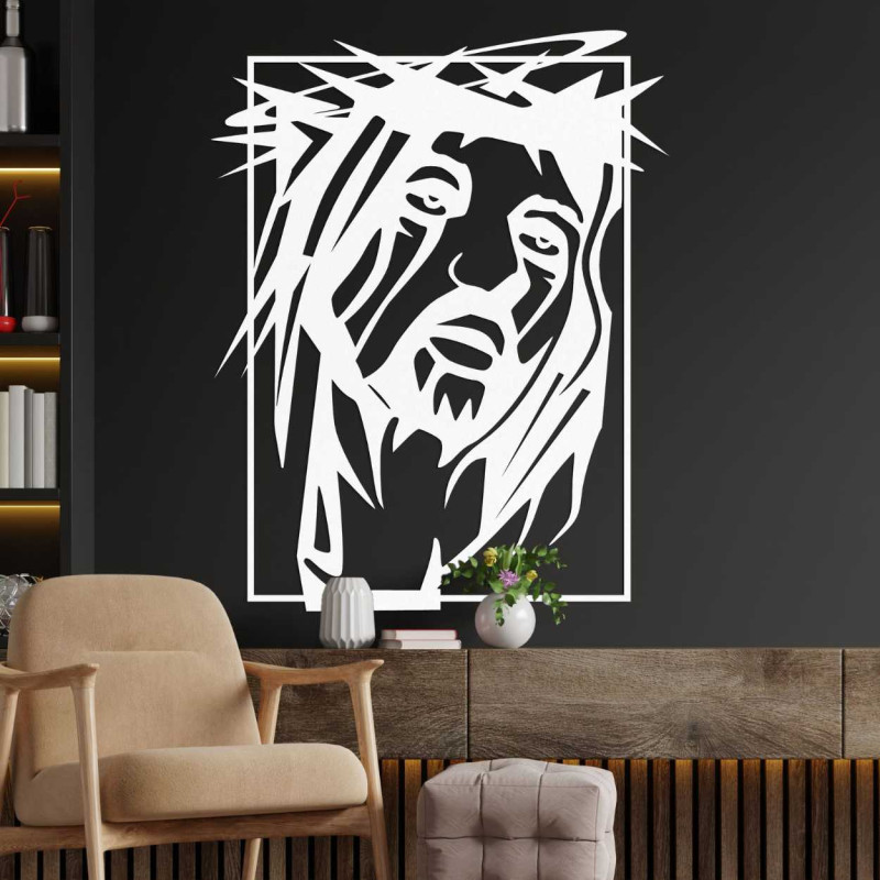 Wood decoration Jesus Christ - FEIGHTO
