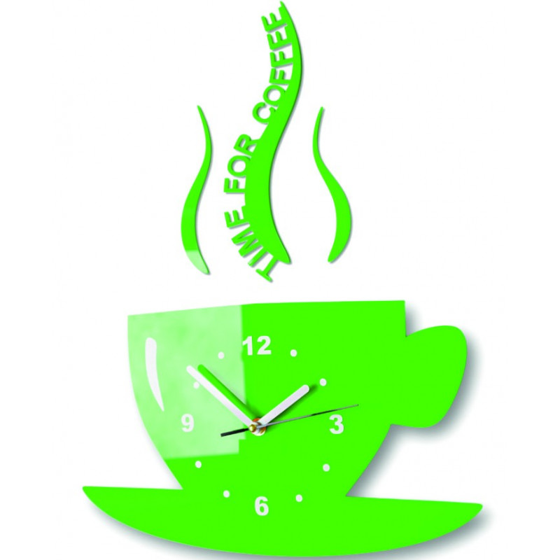 Luxurious wall clock, as a gift or a picture on the wall for the kitchen, living room.