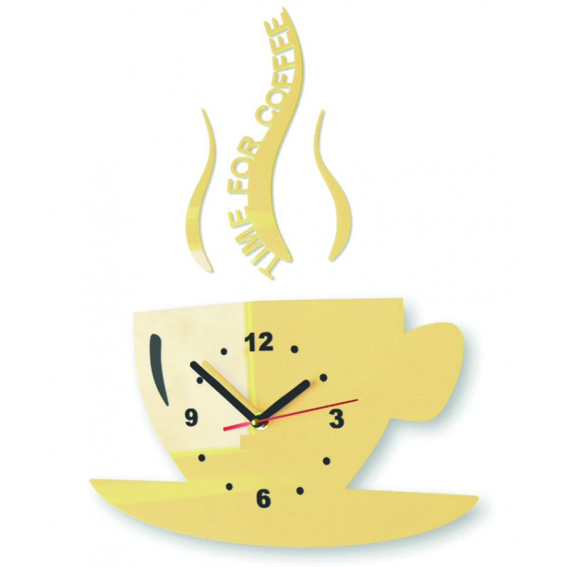 Luxury wall clock, as a gift or a picture on the wall for the kitchen, living room. X-momo