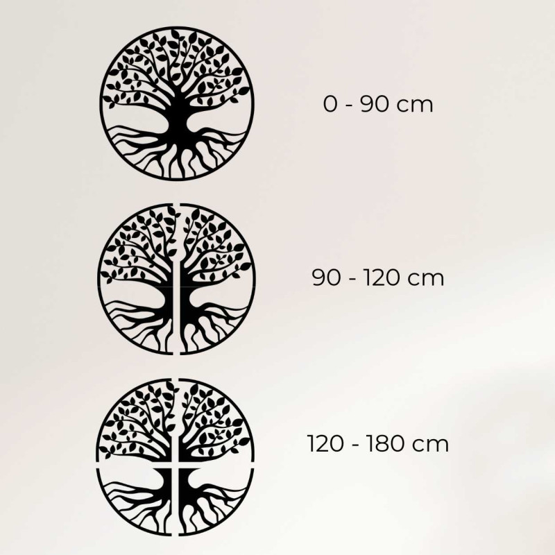 tree for cutting, Wooden wall decoration for living room