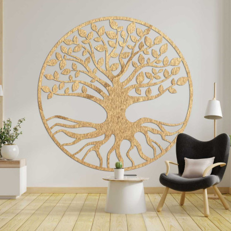 Wooden picture wall decoration