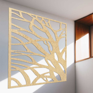 Wooden wall decoration nature square - LASLO 2