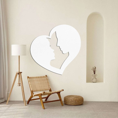 love picture on the wall