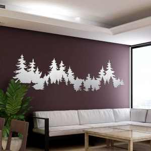 Modern wall painting forest - MOARKO