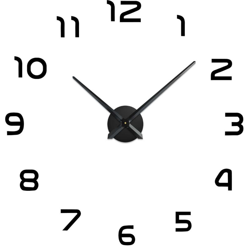 Adhesive 3D clock - NUMBEA